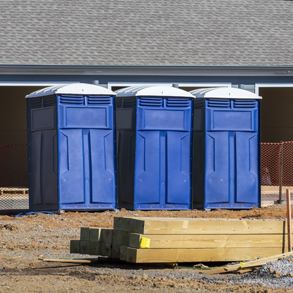 are there different sizes of porta potties available for rent in Fanrock WV